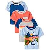 The Children's Place Baby-Boys and Toddler Short Sleeve Crew Neck Tees