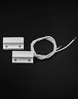 QWORK 3Pcs MC-38 Wired Door Window Magnetic Reed Switch Sensor Normally Open view 2