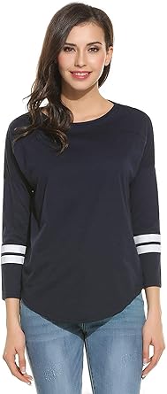 t shirt femme manche longue coton