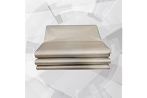 VEJESIME Farday Fabric Farday Cage Military Grade Conductive Material for Fabric Protection EM from Cellular Signal, WiFi, Bluetooth, GPS, Shields RF Signals 44"X108"(3 Yards)