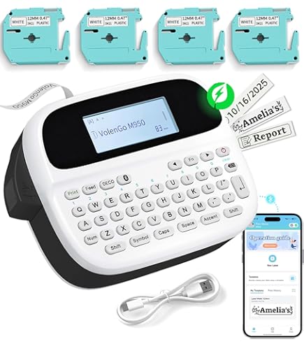 Amazon.com : King Jim Tepra PRO SR750 Black and White Label Writer
