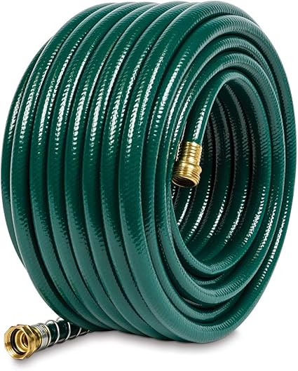 gilmour 824001 1001 flexogen heavy duty watering garden hose 1 2in x 100 feet green
