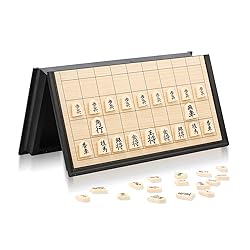 Quadpro Magnetic Japanese Shogi Board Game Set with