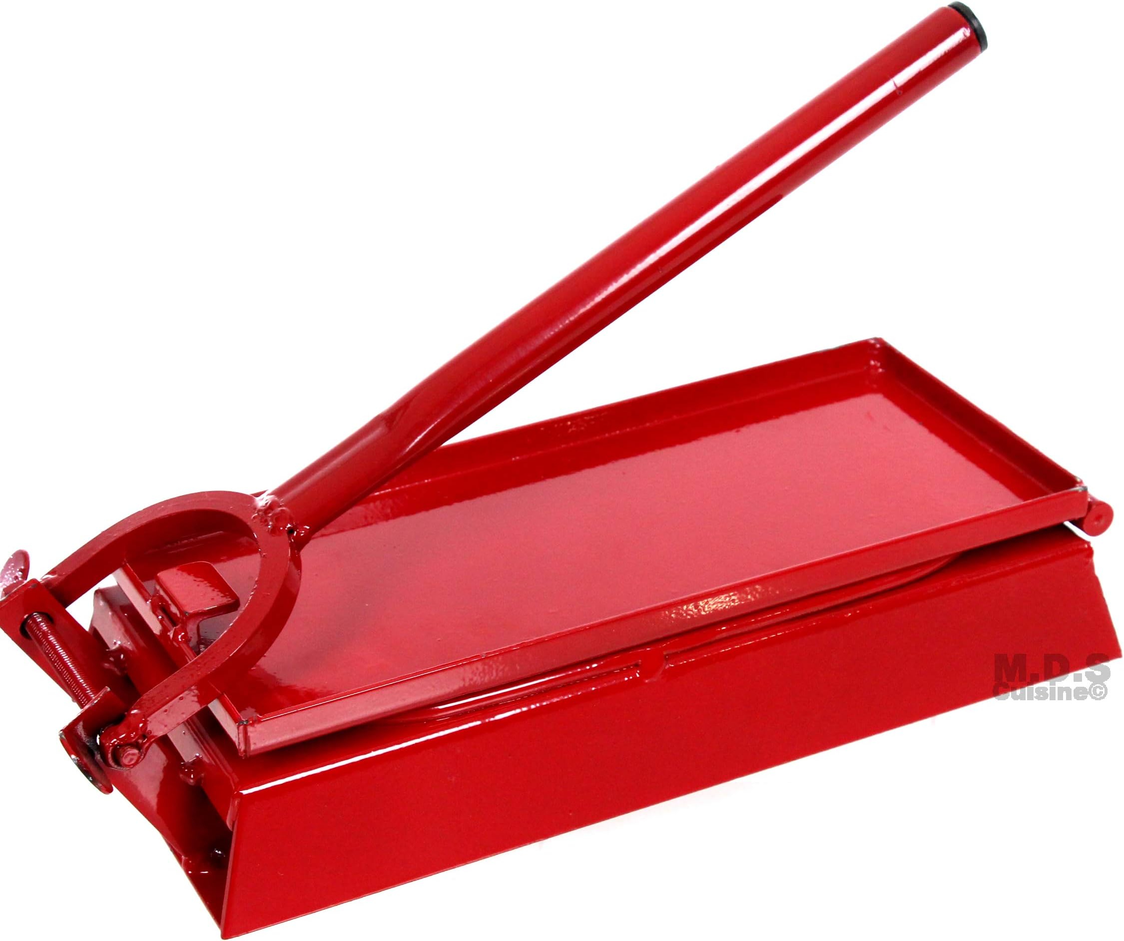 Huarache Press 10.5" RED Huarachera Maker Tortilladora Heavy Duty Authentic Mexican Restaurant