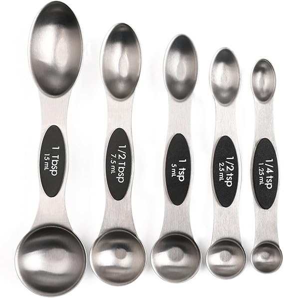 Measuring Spoons Set of 5 with Double Ends