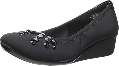 Amazon Com Anne Klein Sport Women S Duvessa Wedge Pump Black