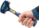 Estwing 3lb Club Hammer Blue Vinyl Grip Forged Steel view 4