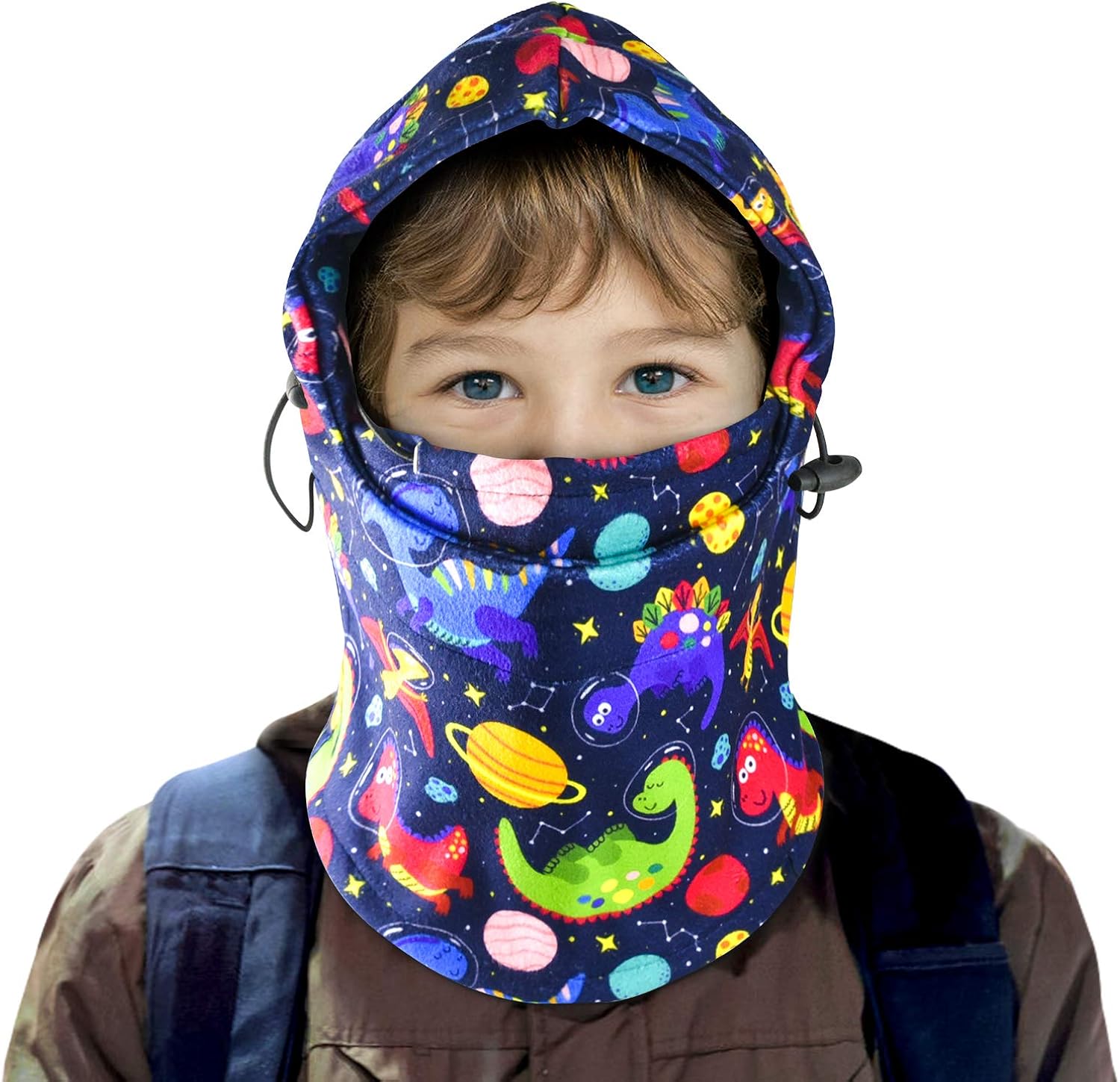 DRESHOW Kinder Sturmhaube Fleece - Winddichte Skimaske Für 3-10 Jahre