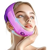 ONLUKY Chin Strap for Sleeping, Soft Silicone V-Line Lifting Mask, Reusable Face Lift for Women Men Anti Snoring Devices for Sleep Home Working Travel Yoga
