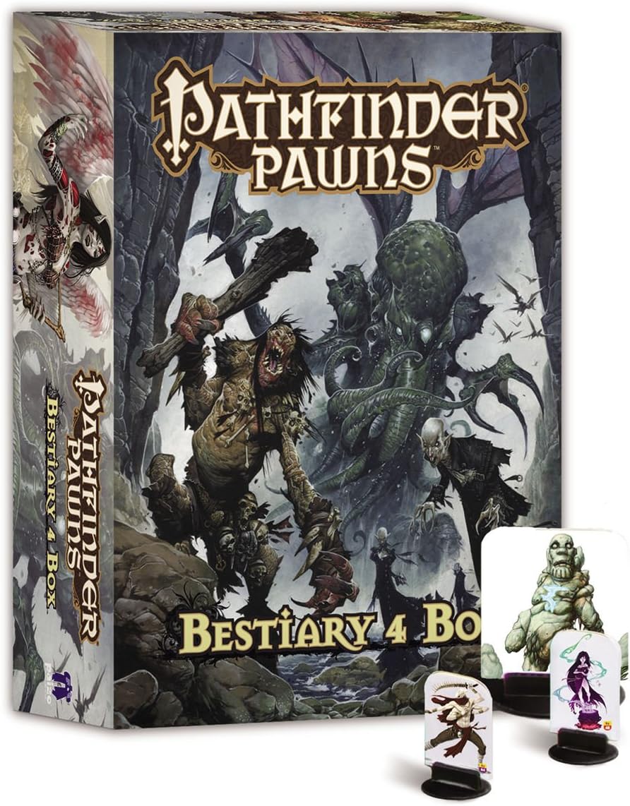 Pathfinder Peones Bestiario (Caja de 4): Staff: Amazon.es: Juguetes y juegos