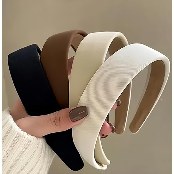 Amazon.com : 4PCS Headbands for Women Non Slip Trendy  display picture 3