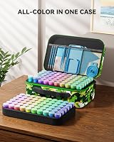 ARTDOT 5D Diamond Art Storage Box 120 Slots Kit Green with Accessories view 2