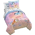Jay Franco Bluey & Bingo Full Comforter Set - 7 Piece Bed Set Includes Sheet Set & Pillow Covers - Super Soft Clouds & Stars Kids Bedding