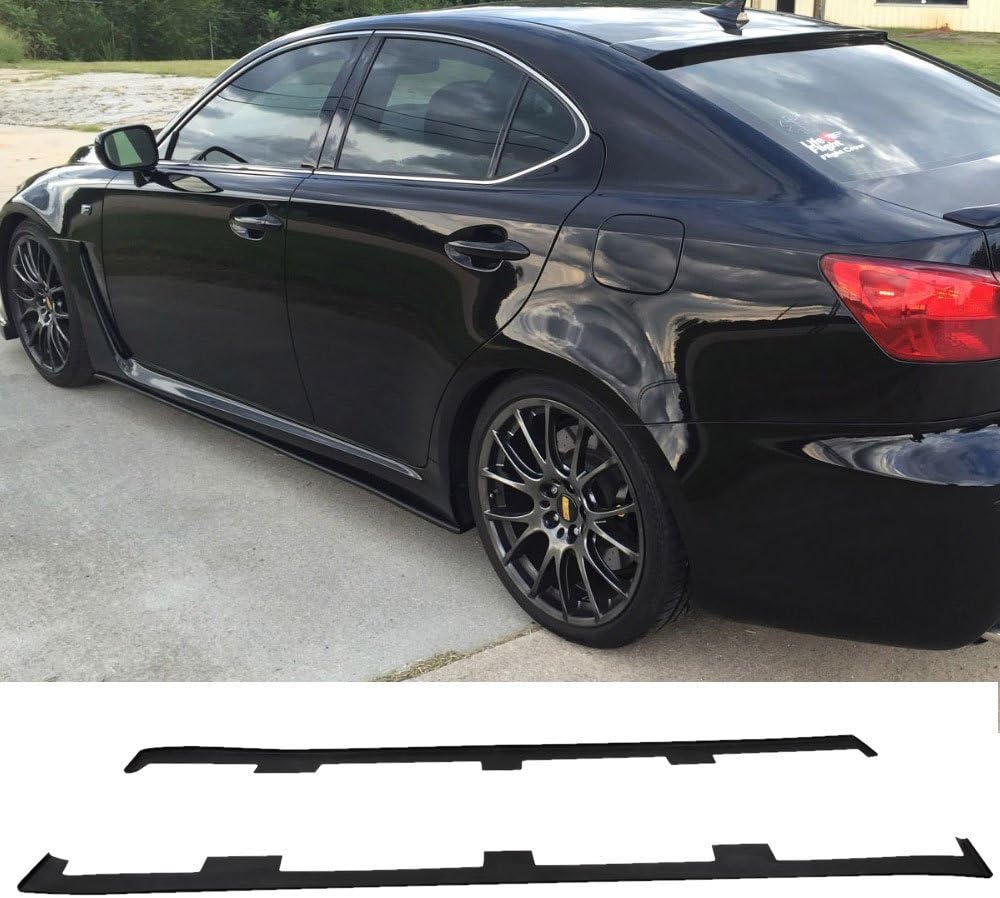 Side Skirts Compatible With 20062013 Lexus IS250 350 2007 2008 2009
