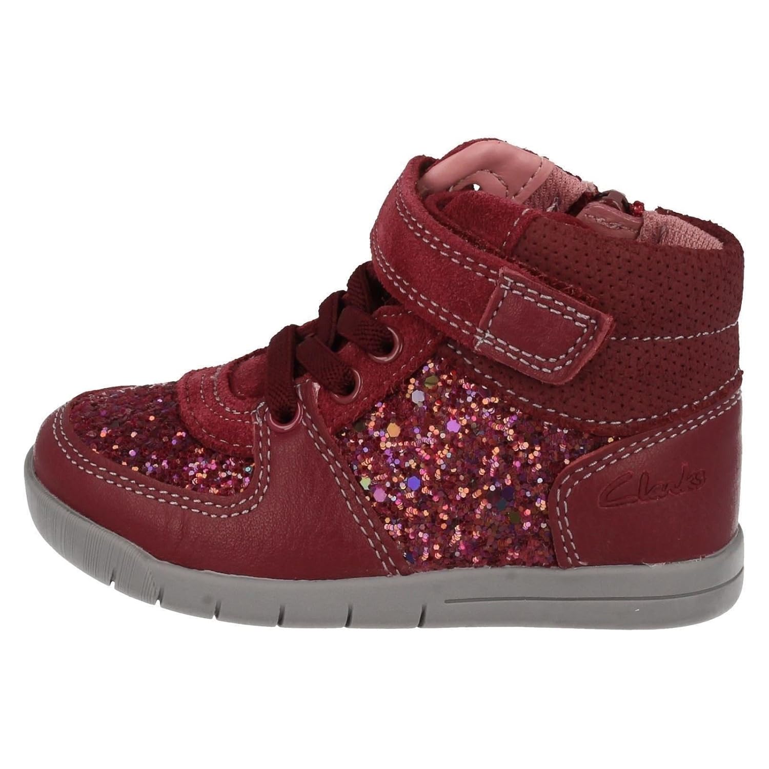 clarks girls high tops