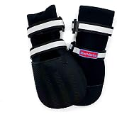 All Weather Neoprene Paw Protector Dog Boots with Reflective Straps in 5 Sizes! (XXL (4.5x4.5 in.))
