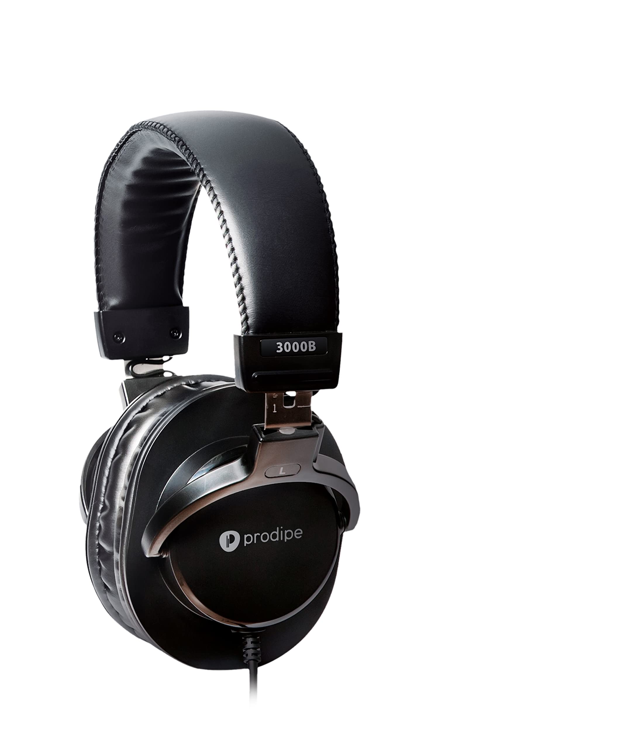 Prodipe 3000B Professional Headphones, Black