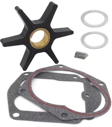 Kit Turbine Pompe à Eau Compatible Mercury Mariner Force 30HP 40HP 45HP 50HP 821354A2 - Moteur Hors-Bord 4 Temps 1998-Up