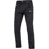 John Doe Defender Mono Motorcycle Cargo Pants for Men | Urban Design Tapered Fit Riding Pants with AAA Abrasion-Resistant Lining