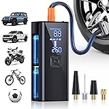 Tire Inflator Portable Air Compressor, 180PSI & 2X
