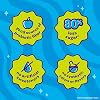 JOYRIDE Sour Blue Raspberry Strips - Sour Belt Healthy Candy, 6-Pack ...