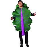 Rasta Imposta Kale Lettuce Costume Mens Womens Fruit Vegetable Funny Food Outfit Green, Purple