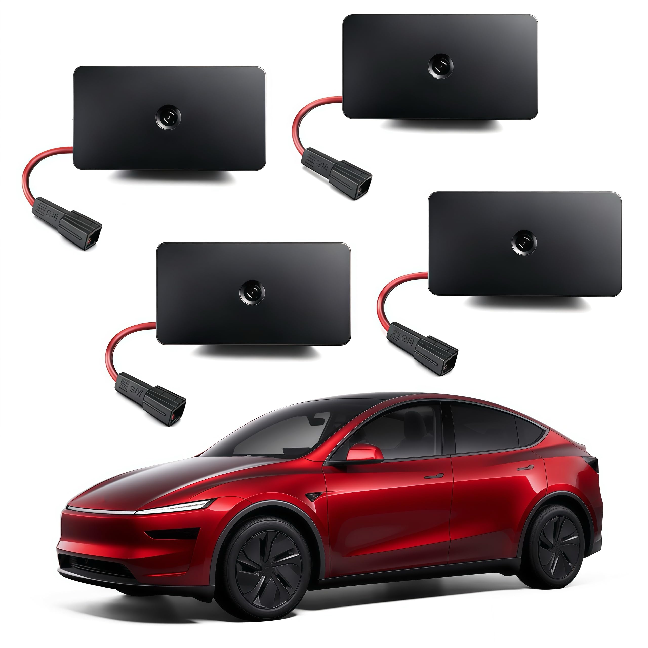 Photo 1 of 2026 Upgraded Accessories Compatible with Model Y Juniper Model 3 Highland X S, Ultra-Bright HD Car Door Lights Logo Projector, OEM Style Puddle Lights No Fade 3D Laser Car Welcome Ghost Light(2 Pack)