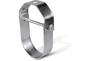 Highcraft HCS-G04 Clevis Hanger Standard Galvanized Steel, 4 in. in, Chrome