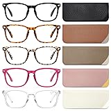 CCVOO 5 pack Reading Glasses for