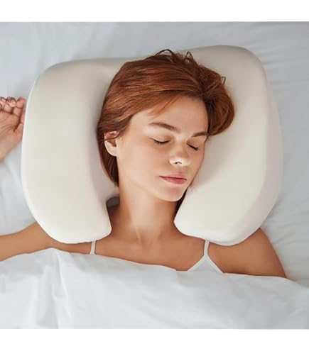 Amazon.com: Benazcap Cervical Neck Beauty Pillow - Back Sleeper
