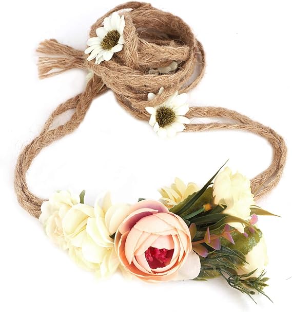 Amazon Co Jp ヘアバンド 花 おしゃれ ヘッドバンド リバイバル 造花 麻 北欧 フラワー レディース カチューシャ 少女 花嫁 ヘアアクセサリ お花の冠 コスプレ ガールズ 髪飾り 女の子 花びら 結婚式 ウェディング 服 ファッション小物