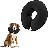 Emwel Pet Inflatable Collar for Dogs and Cats Medium Comfy Recovery Cone