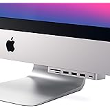 Satechi Aluminum Type-C Clamp Hub Pro with USB-C Data Port, USB-A 3.0 Data, Micro/SD Card Reader - Compatible with 2020/2019/