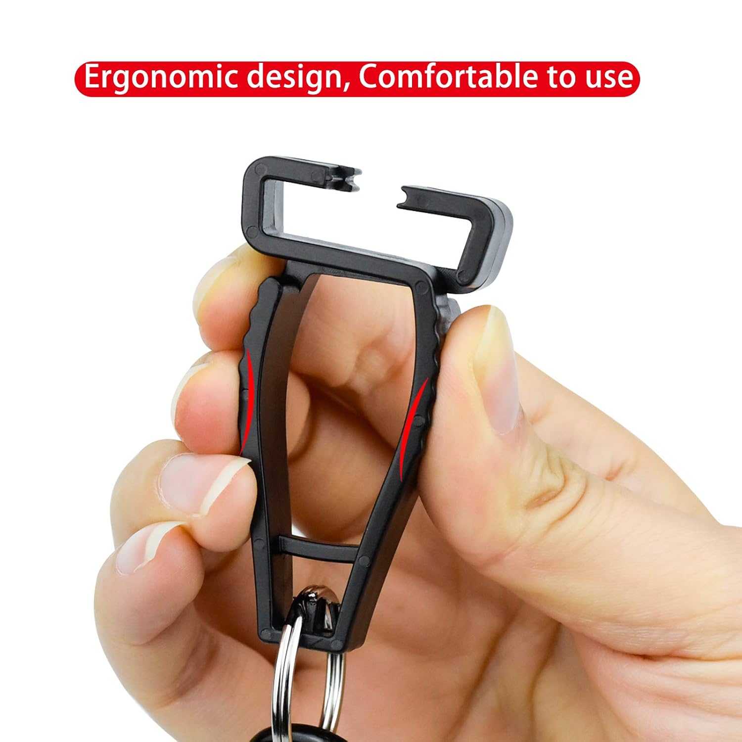 3 Pcs Work Gloves Clips, Glove clip Holder Safety Guard Interlock