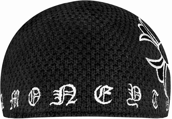 Amazon Mbt 014 イスラムワッチ 帽子 ニットキャップ ロゴ 刺繍 クロス柄 オラオラ系 ファッション イスラムキャップ イスラム帽hiphop系 バイカー ヤンキー ヤクザ B系 チカーノ ニット 通販