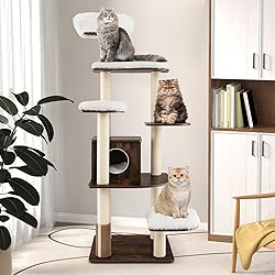 Tangkula Tall Cat Tree, 71-Inch Cat Tower with