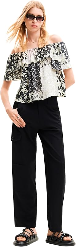 Pant_Trevor, Calzoncillos De Las Mujeres, Black,