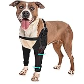 Pawfun Dog Elbow Protector Brace, Dog Leg Sleeves Anti-Licking for Hygroma, Calluses & Arthritis Relief– Adjustable Dogs Elbows Pads & Shoulder Brace for Elbow Dysplasia and Injury Recovery, XL