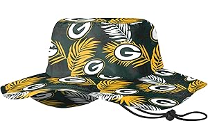 FOCO Men's NFL Team Logo Sport Outdoor Sun Bucket Boonie Hat