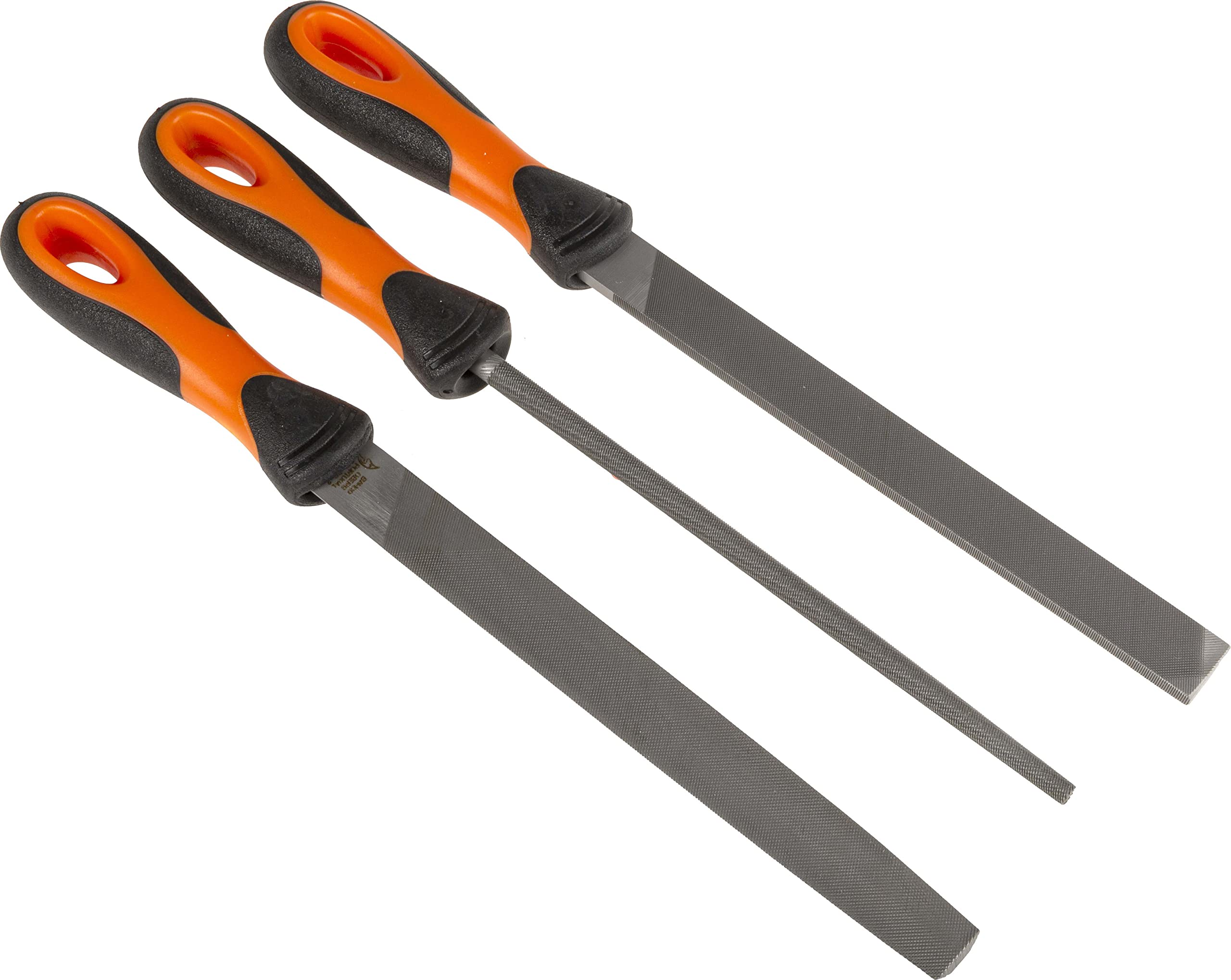 Bahco 1-473-08-2-2 Engineers File Set, 200mm Length, 3 Pieces