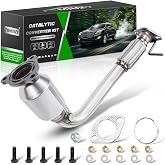 FOMIUZY High Flow Front Catalytic Converter Kit Direct-Fit Chevy Equinox GMC Terrain 2010 2011 2012 2013 2014 Captiva Sport 2012 2013 2014 2015 2.4L