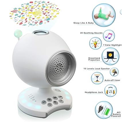 project nursery sound machine portable