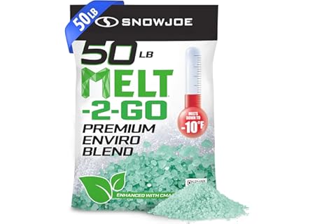 Snow Joe Premium Enviro Blend Ice Melt, Green-C...