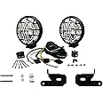 KC HiLiTES 97113 Jeep JL A-Pillar Mount with 6"" Apollo Pro Light Kit-Spot Beam"