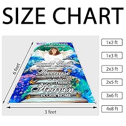44memory Custom Memorial Grave Blanket Photo