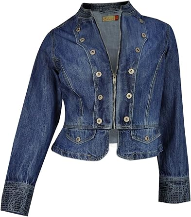 denim jacket size 24