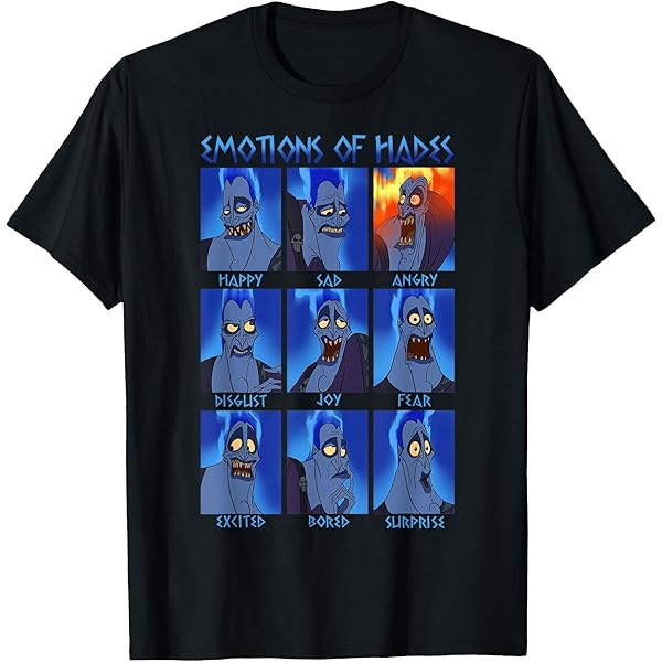 Amazon.com: Disney Hercules Hades Whoa is My Hair Out Graphic T