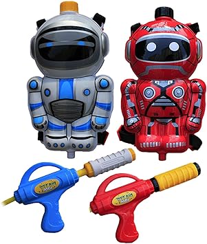 pistola de agua mochila patrulla canina