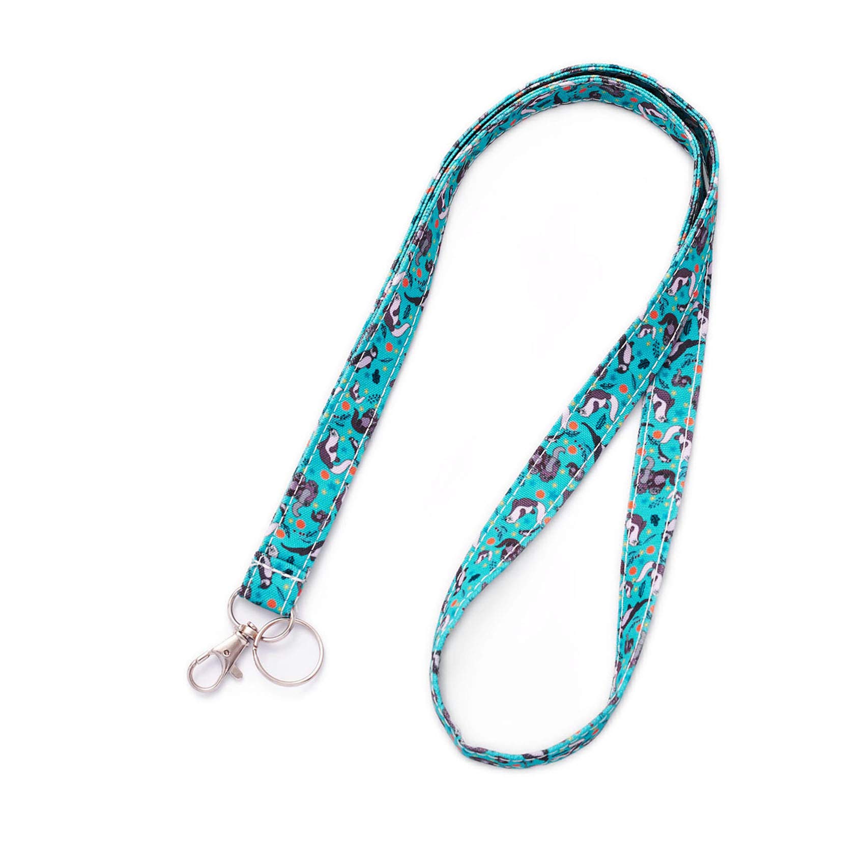 Otter Lanyard Gifts Lanyards for ID Badges Keys Long Neck Cute Cartoons Anime Otters Gift for Women Teacher Lanyard String for Kids