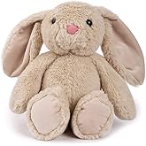TCBunny Baby Bunny Bedtime Stuffed Animal Plush Easter Stuffers Toy Gifts 11" for Girls, Boys, Kids, Coco (Beige)